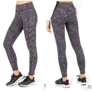 KYODAN Women’s Charcoal Athletic Performance Pocket Leggings. Size P/S
